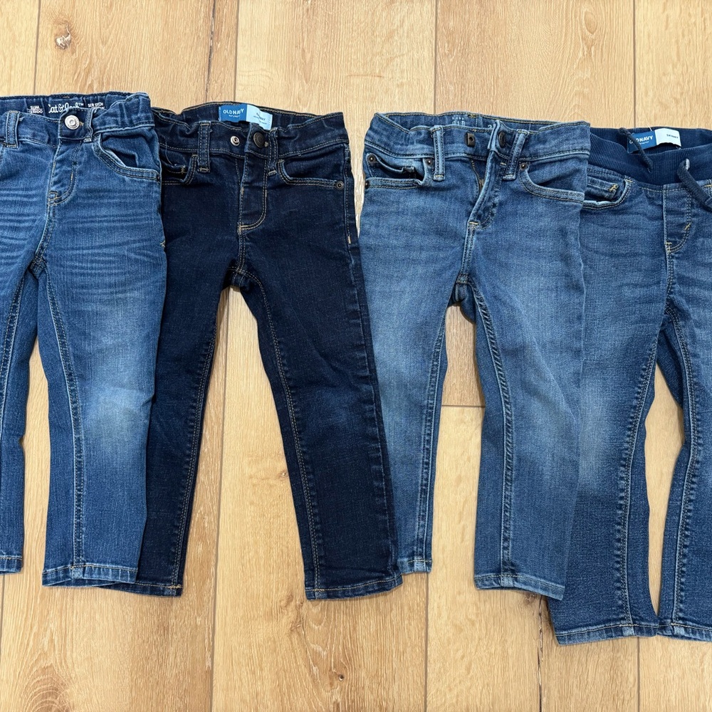 Kids Denim Jeans Bundle 3T